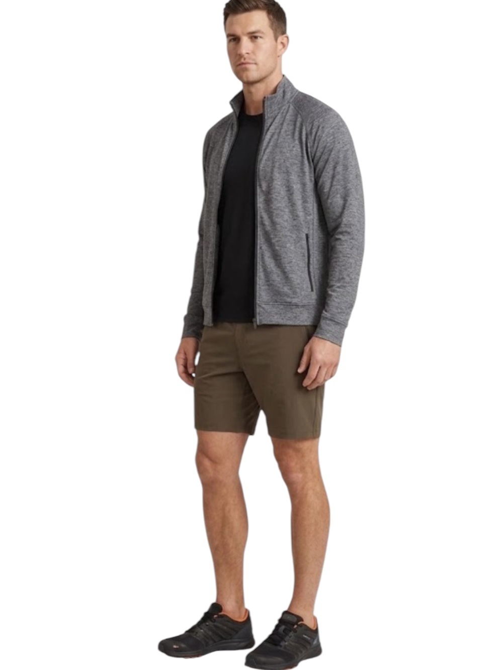 Lululemon T.H.E. Linerless Shorts Men L Dark Olive Athletic Running Workout
BB